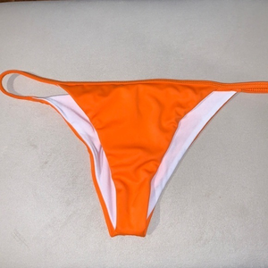 neon orange bikini set salero‎ swim